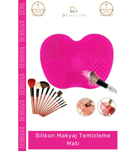 #TemizlemeAparatı Silikon Makyaj Fırçası Temizleyici Pratik Hijyenik Kozmetik Seti Temizleme Matı Ap