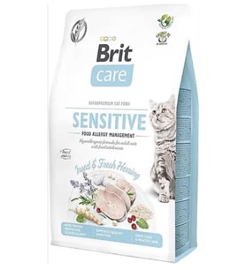Brit Care Sensitive Hypo-Allergenic Larva Proteinli Tahılsız Yetişkin Kedi Maması 7 kg