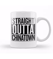 Straight Outta Chinatown Kupa Bardak Porselen