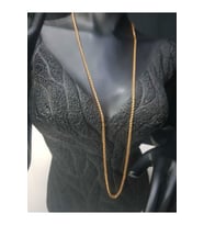 Yuvarlak Kral Model Rose Renk Çelik Unisex 3mm 80 Cm Uzunluk Orta Kalınlıkta Kolye Zincir