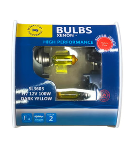 H7 Sarı Ampul Xenon Yellow 100W 2 Adet (1 TAKIM) SL3603