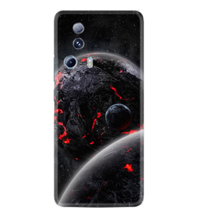 Xiaomi 13 Lite Kılıf Resimli Desenli Silikon Platinium Series Dark World 1867