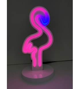 LEON IŞIK Ledli Flamingo Gece Lambası Özel Neon Işıklı 28x14