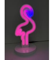 LEON IŞIK Ledli Flamingo Gece Lambası Özel Neon Işıklı 28x14