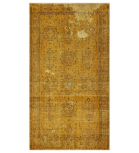 Vintage El Dokuma Halı 110x203 cm 9937