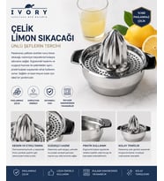 IVORY ÇELİK NARENCİYE SIKACAĞI