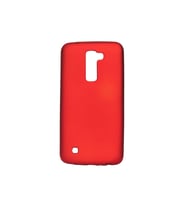LG K10 Uyumlu Kılıf Zore Premier Silikon Kapak (Kırmızı)