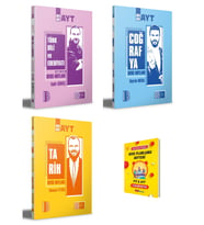 Benim Hocam AYT Edebiyat Coğrafya ve Tarih Ders Notları 3lü Set + Planlama Defteri