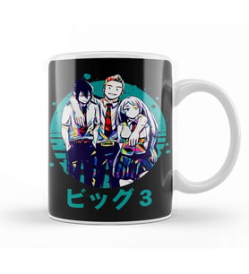 The Big 3 Mirio Togata Tamaki Amajiki Nejiro Hado Kupa Bardak Porselen