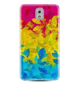 Samsung Note 3 4 5 8 9 20 Ultra 10 Lite Kılıf Desenli Silikon Yapraklar 1634