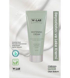 W-Lab Cosmetics Beyazlatıcı Krem 100 ML