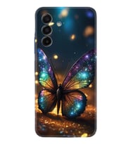 Samsung Galaxy A17 Kılıf Boutique Baskılı Resimli Rengarenk Kelebek Pcode -097