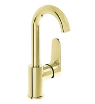 VitrA Root Round Döner Borulu Lavabo Bataryası Altın A4275423