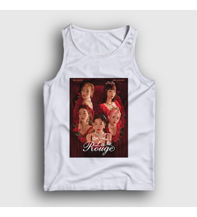 Presmono Unisex Beyaz La Rouge K-Pop Red Velvet Atlet 276633tt