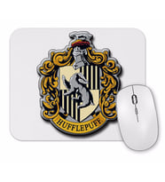 Harry Potter Hufflepuff Hogwarts Gryffindor Slytherin Ravenclaw Mouse Pad