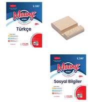 6. Sınıf Maarif Serisi Türkçe ve Sosyal Bilgiler Akademik Gelişim Denemeleri + Telefon Standı