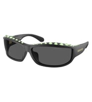 Swarovski SK6009 102087 73 Kadın Güneş Gözlüğü (Siyah)
