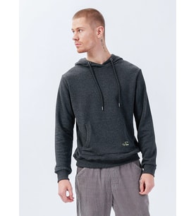 Joma Sweat Hoody Begin M - Erkek Pamuklu Antrasit Sweatshirt - 4222316