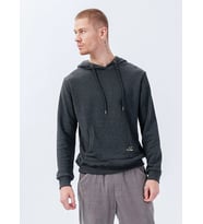 Joma Sweat Hoody Begin M - Erkek Pamuklu Antrasit Sweatshirt - 4222316