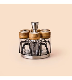 Arow Ellery Akasya Serisi Tr-6549 7li Baharat Seti 130 Ml