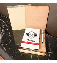 Aircraft Maintenance Engineer Ahşap Kutulu Defter Kalem Set 001