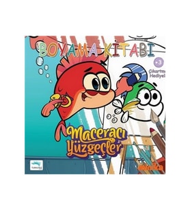 MACERACI YÜZGEÇLER BOYAMA 1 - TURKUVAZ ÇOCUK