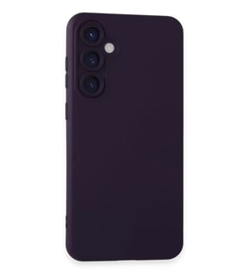 Newface Samsung Galaxy S24 Kılıf Nano içi Kadife Silikon - Mor