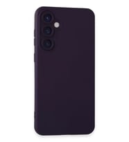 Newface Samsung Galaxy S24 Kılıf Nano içi Kadife Silikon - Mor