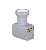 Tunex 2li İkili Çift Çıkışlı Twin Lnb Elembi Full Hd 4K Uyumlu-Yağmur Korumalı