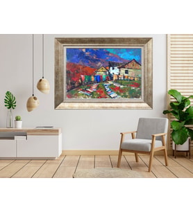 Gümüş Çerçeveli Tablo nb2120