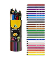Blackline Kuru Boya Kalemi Tam Boy 24 Renk Metal Tüp Adel Blackline Kuru Boya Seti 24 Renk (Karışık)