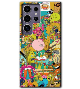 Galaxy S24 Ultra Kılıf HD Desen Baskılı Kılıf - Süper Çizgi Kahramanlar 2