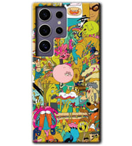 Galaxy S24 Ultra Kılıf HD Desen Baskılı Kılıf - Süper Çizgi Kahramanlar 2