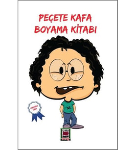 Peçete Kafa Boyama Kitabı