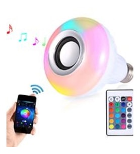 Dodes Bluetooth Hoparlör Akıllı Led Ampül Lamba
