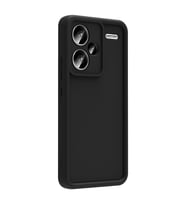 Redmi Note 13 Pro Plus Kılıf Kamera Korumalı Ananas Silikon Kapak (Siyah)