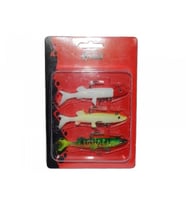 Captain 3068 Pluse Soft 10cm Turna Silikonu 3’lü Mix Set Suni Yem
