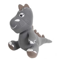 Dino Peluş Oyuncak Gri 25 cm