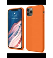 iPhone 11 Pro Kılıf First Silikon - Turuncu