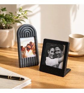 Dekoratif 2'li Çerçeve Kişiye Özel Fotoğraflı