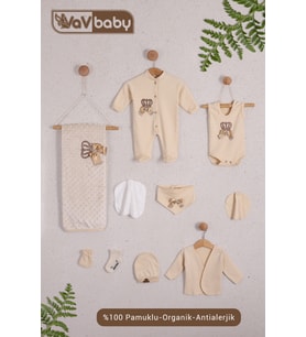 VaVBaby Organik Hastane Çıkışı 10’lu King