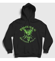 Presmono Unisex Siyah Getcha Dimebag Darrell Pantera Kapüşonlu Sweatshirt 542687tt