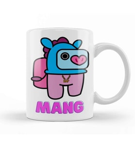 Bts Among Us Bt21 Mang 01 Kupa Bardak Porselen