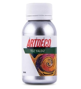 Artdeco Toz Yaldız 100 Ml Gümüş