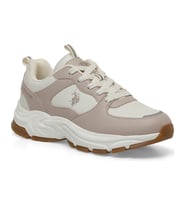 U.s. Polo Assn. Sorley 5Pr Kadın Bej (36-40) Sneaker Ayakkabı