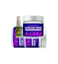 Varicose Veins Maximum Strength 3 Adet 100 ml Varis Giderici Krem + 30 ml Çörek Otu Ağrı Dindirici Yağ