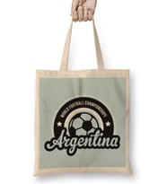 Argentina Sunrise World Football Championship 2018 Bez Çanta Uzun Saplı