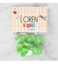 Loren Crafts Yeşil 8'li Düğme - 3015