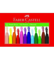 FABER CASTELL 12 RENK KARTON KUTU PASTEL BOYA