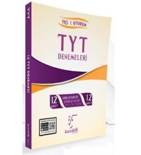 Karekök Yayınları Yeni Müf. Karekök Yayınları TYT 12 Lİ Deneme Seti 1. Oturum (Çok Renkli)
